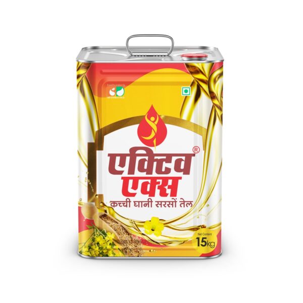 BD Edible Oils Kachchi Ghani Mustard Oil 15 KG Tin Product Image 10