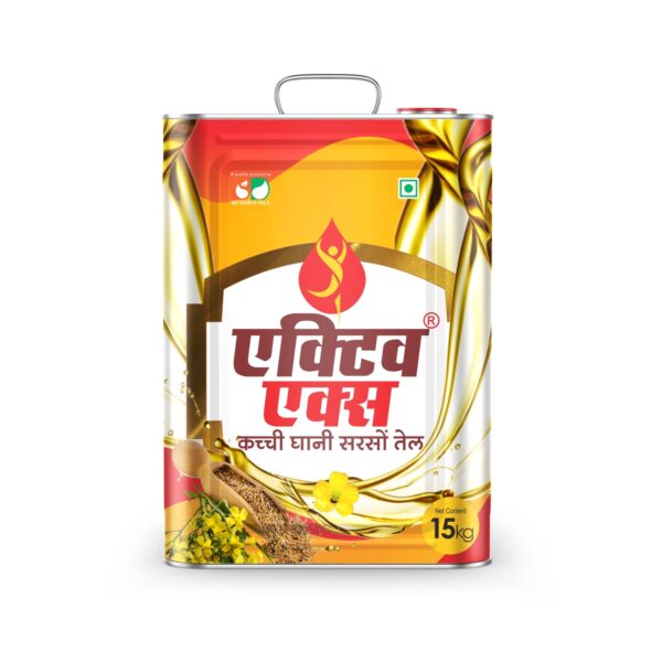 BD Edible Oils Kachchi Ghani Mustard Oil 15 KG Tin Product Image 12