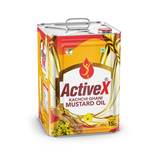 BD Edible Oils Kachchi Ghani Mustard Oil 15 KG Tin Product Image 8